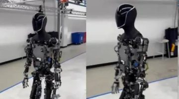 تكنولوجيا  – إيلون ماسك يشارك فيديو لروبوت تيسلا أوبتيموس وهو يمشى مثل الإنسان
