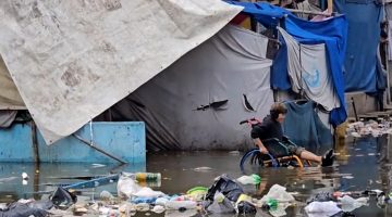 الأمطار تضاعف معاناة سكان مخيم جباليا شمالي غزة | أخبار – البوكس نيوز