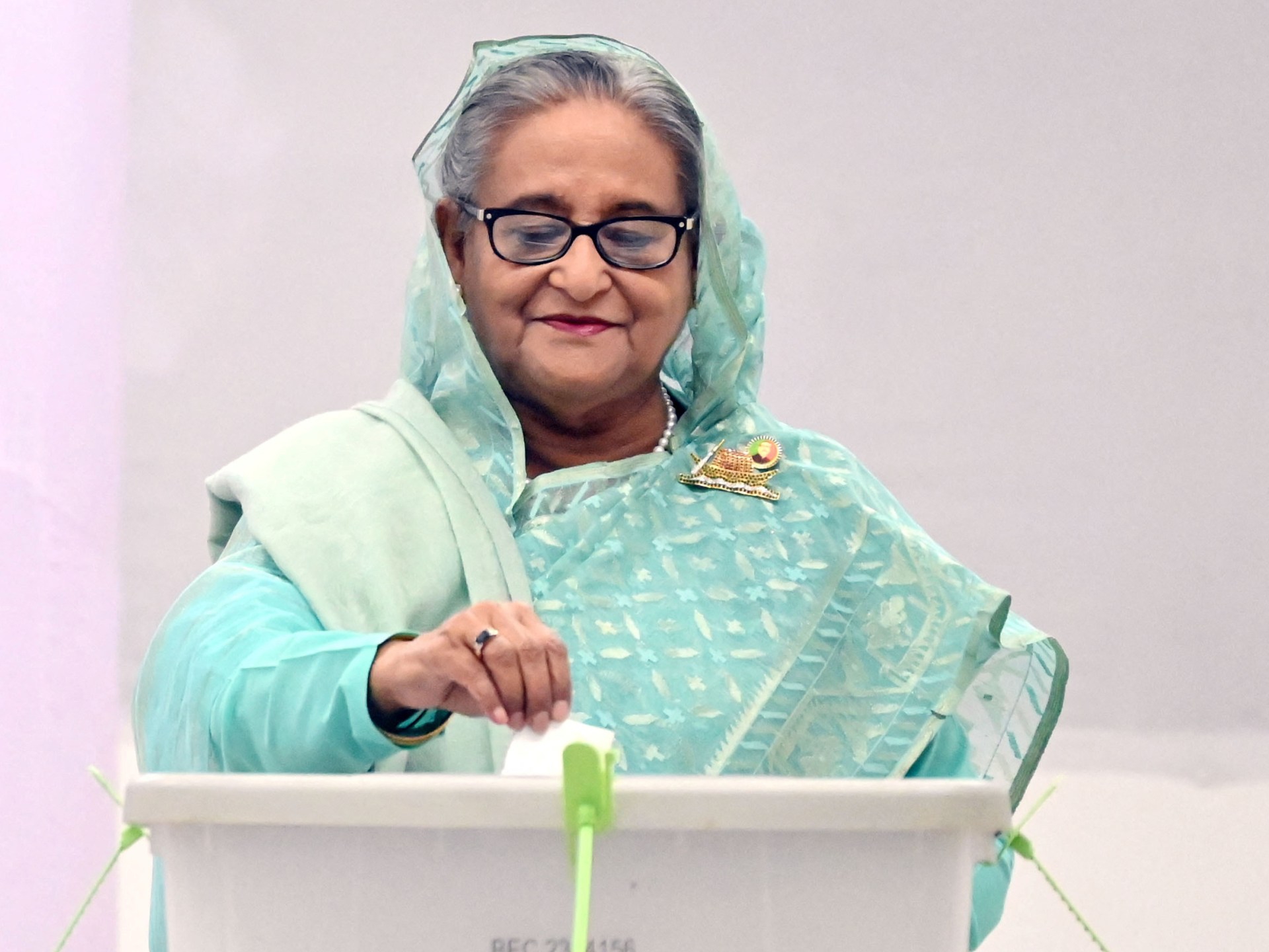 فوز الشيخة حسينة بانتخابات قاطعتها المعارضة في بنغلاديش | أخبار – البوكس نيوز