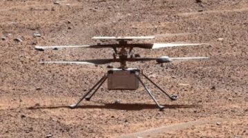 تكنولوجيا  – صور ترصد نهاية هليكوبتر المريخ على الكثبان الرملية للكوكب