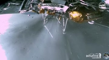 تكنولوجيا  – صور تكشف انقلاب مركبة الهبوط أوديسيوس على سطح القمر بعد كسر ساقها