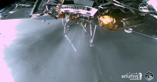 تكنولوجيا  – صور تكشف انقلاب مركبة الهبوط أوديسيوس على سطح القمر بعد كسر ساقها