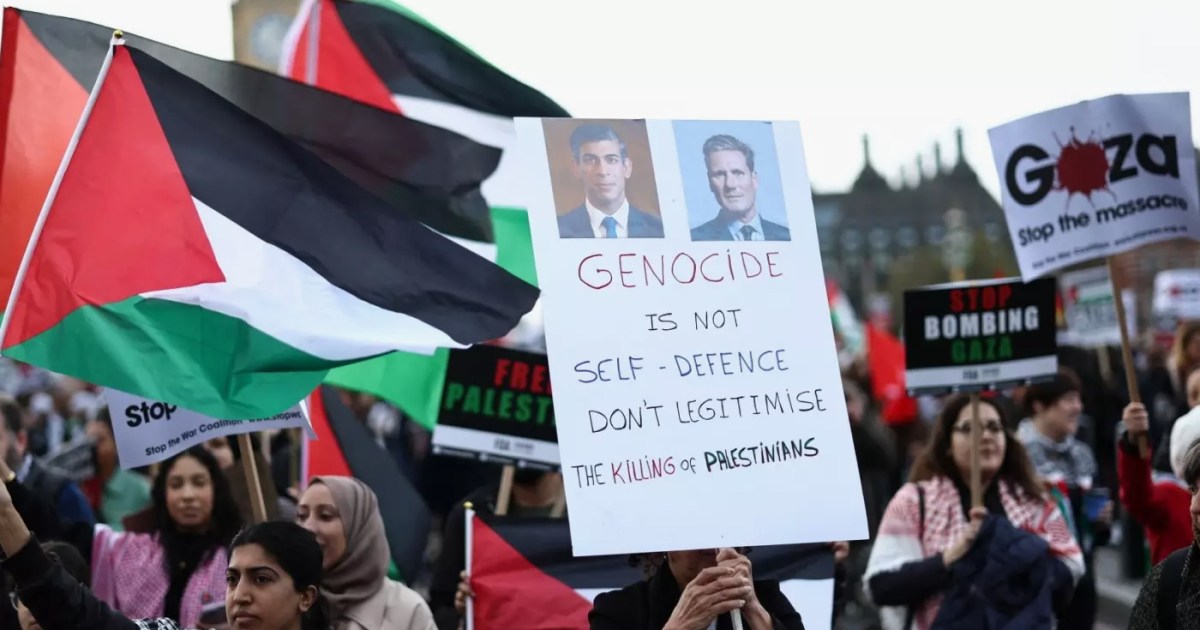 نخب بريطانية ترد على حملة شيطنة مسيرات التضامن مع غزة | سياسة – البوكس نيوز
