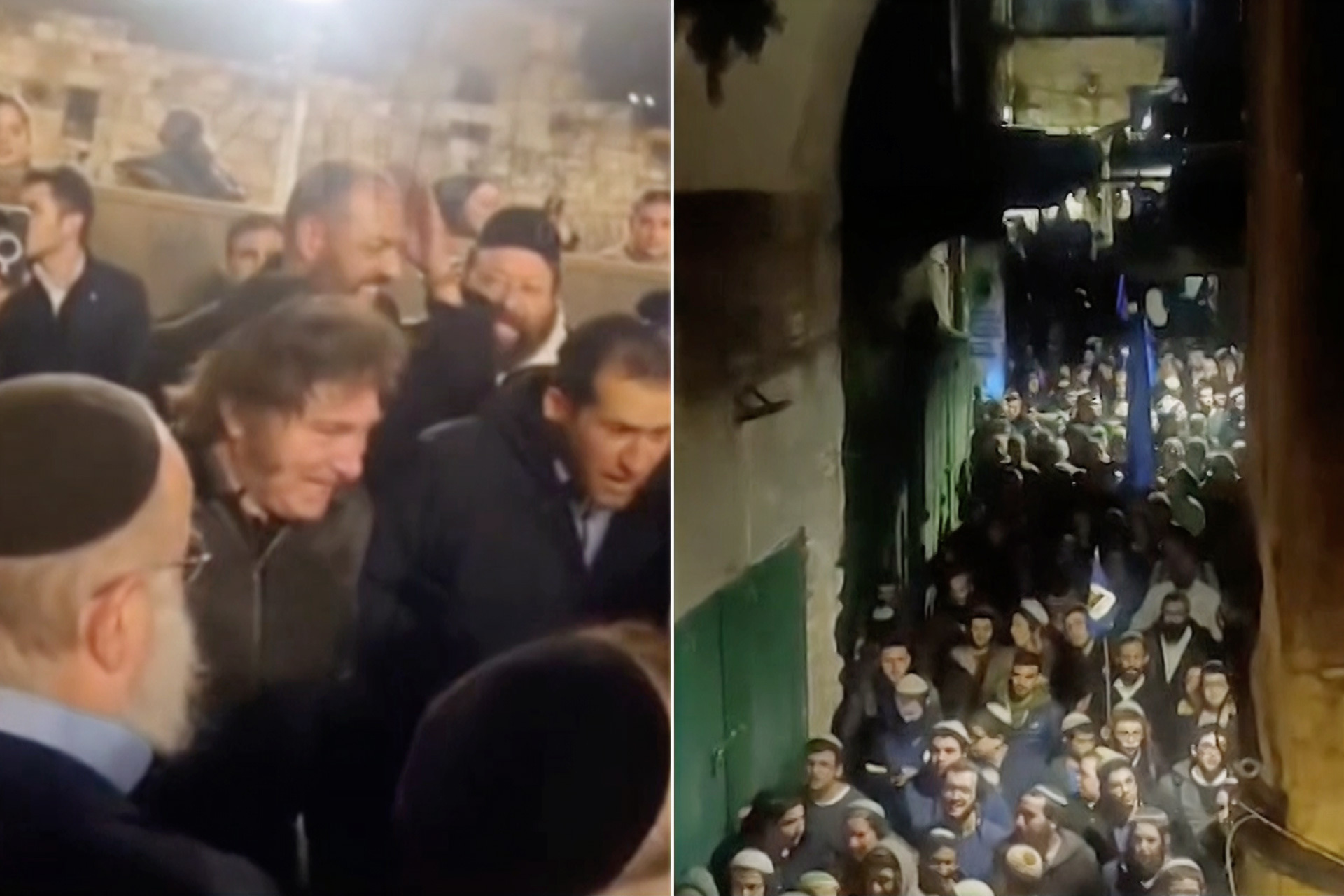 رئيس الأرجنتين يختتم زيارته لإسرائيل بالرقص مع المستوطنين عند حائط البراق | أخبار – البوكس نيوز