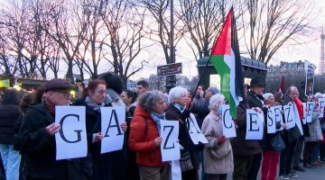 مظاهرة أمام الخارجية الفرنسية للمطالبة بوقف فوري لإطلاق النار في غزة | البرامج – البوكس نيوز