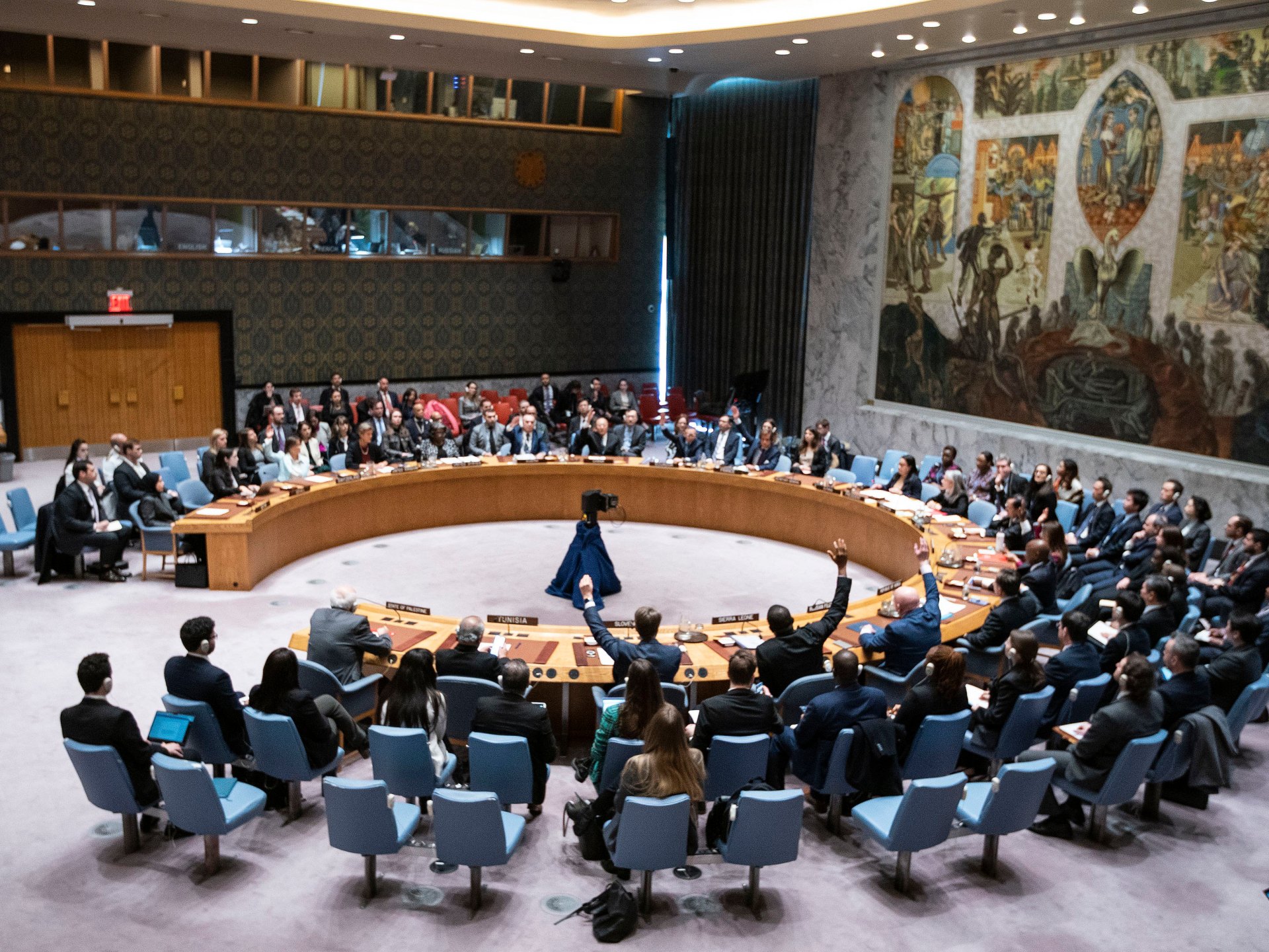 مجلس الأمن يصوت اليوم على مشروع قرار أميركي بوقف إطلاق النار في غزة | أخبار – البوكس نيوز