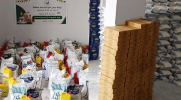 مؤسسة الأمل للتنمية بروم و المؤسسات الشقيقة تدشن توزيع التمور و السلال الغذائية