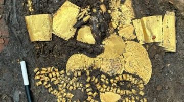 قبر أثري في بنما مملوء بالقطع الذهبية