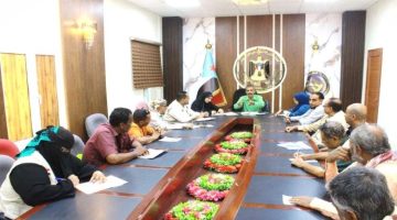 انتقالي العاصمة عدن يعقد لقاءً تشاورياً برؤساء أقسام الشؤون الاجتماعية والجماهيرية بالمديريات