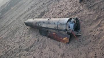 عاجل‬⁩ |‏: سقوط صاروخ بالستي في منطقة مفتوحة شمال مدينة مأرب