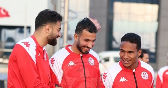 رياضة – وصول منتخبى تونس وكرواتيا لاستاد القاهرة استعدادا للقاء نصف نهائى كأس عاصمة مصر
