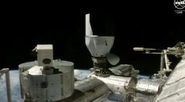 تكنولوجيا  – كبسولة SpaceX تلتحم بمحطة الفضاء الدولية فى مهمة الشحن الثلاثين لناسا