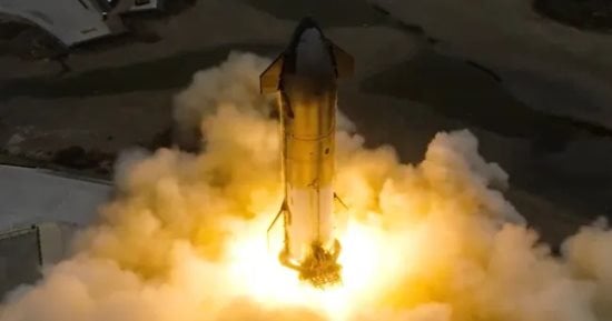 تكنولوجيا  – اختبار إطلاق ثابت لصاروخ Starship قبل الرحلة التجريبية الرابعة