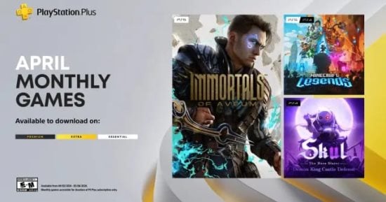 تكنولوجيا  – لعبة Immortals of Aveum الجديدة فى صدارة ألعاب PS Plus لشهر أبريل