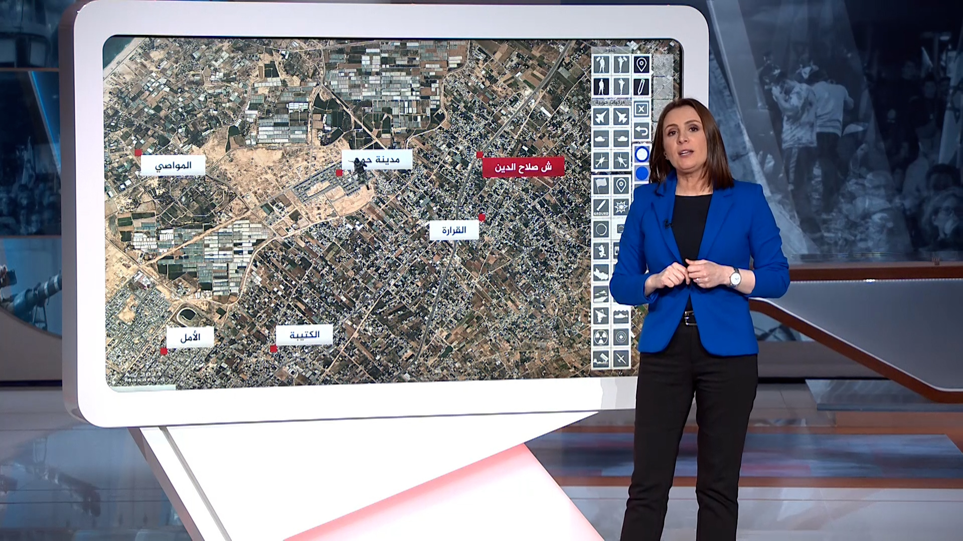 خريطة التطورات الميدانية لليوم الـ161 من الحرب على غزة | التقارير الإخبارية – البوكس نيوز