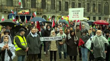 مظاهرة في أمستردام تطالب بوقف الإبادة الجماعية والوقف الفوري لإطلاق النار بغزة | التقارير الإخبارية – البوكس نيوز