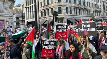 مظاهرات عبر العالم تنديدا بالعدوان الإسرائيلي على غزة | أخبار – البوكس نيوز