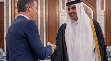 أمير قطر يبحث تطورات أوضاع غزة مع رئيس وزراء بلجيكا | أخبار – البوكس نيوز