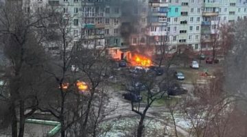 هجوم صاروخي روسي على العاصمة الأوكرانية كييف