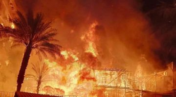 حريق هائل في إستوديو الأهرام يلتهم ديكور مسلسل “المعلم” و 3 بنايات مجاورة | فن – البوكس نيوز