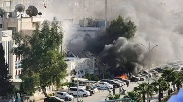 فيديو… دمار كبير أصاب مبنى القنصلية الإيرانية ومقر إقامة السفير بدمشق بعد استهدافها بقصف إسرائيلي
