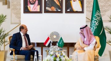 وزير الخارجية وشؤون المغتربين يلتقي وزير الخارجية السعودي