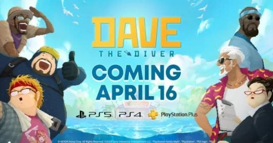 تكنولوجيا  – لعبة Dave the Diver تنضم إلى ألعاب PS Plus فى 16 أبريل