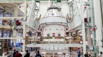 تكنولوجيا  – المركبة الفضائية أوريون تبدأ الاختبارات قبل مهمة القمر مع رواد الفضاء 2025
