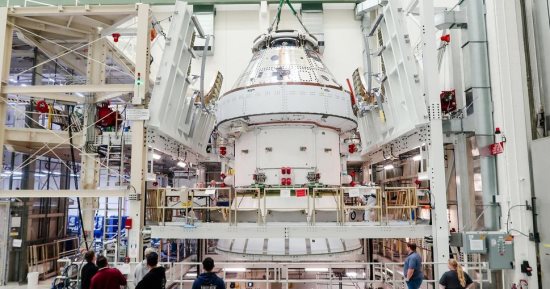 تكنولوجيا  – المركبة الفضائية أوريون تبدأ الاختبارات قبل مهمة القمر مع رواد الفضاء 2025