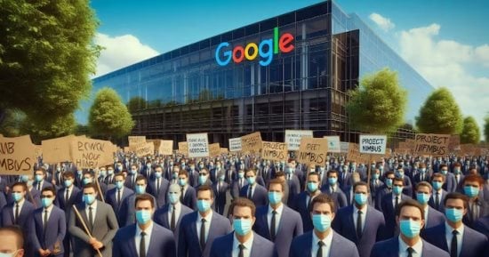 تكنولوجيا  – اعتقال موظفى جوجل فى الولايات المتحدة خلال احتجاج “أوقفوا العمل مع إسرائيل”