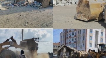 وحدة حماية الأراضي تدشن حملة واسعة لإزالة نقاط بيع البردين العشوائية في العاصمة عدن