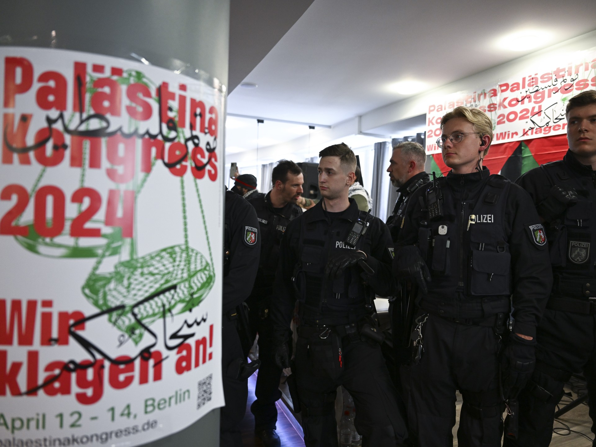 الشرطة الألمانية تحظر مؤتمرا مؤيدا للفلسطينيين في برلين | أخبار – البوكس نيوز