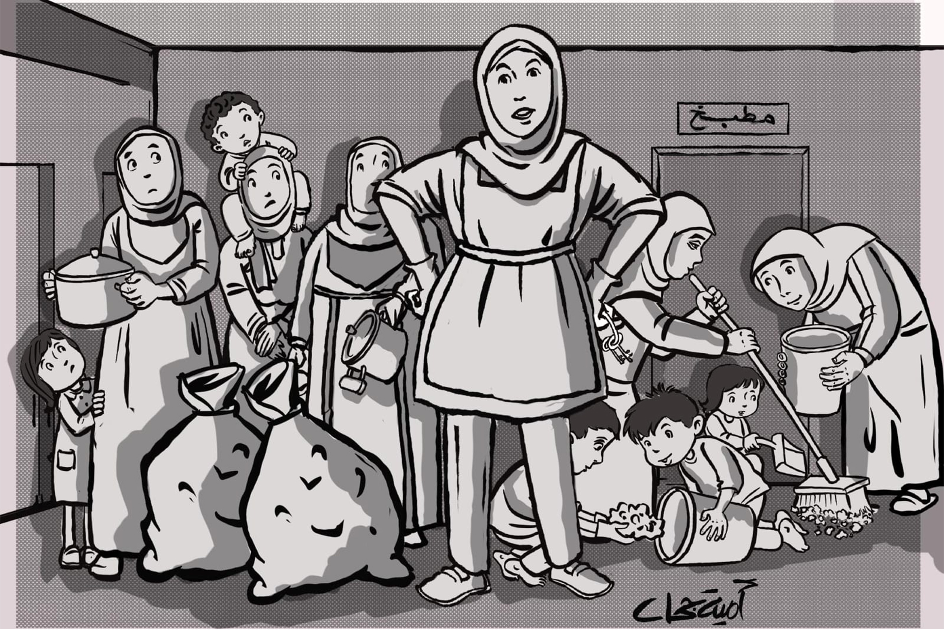 أمية جحا تكتب: يوميات فنانة تشكيلية من غزة نزحت قسرا إلى عنبر الولادة القيصرية (4) | ثقافة – البوكس نيوز