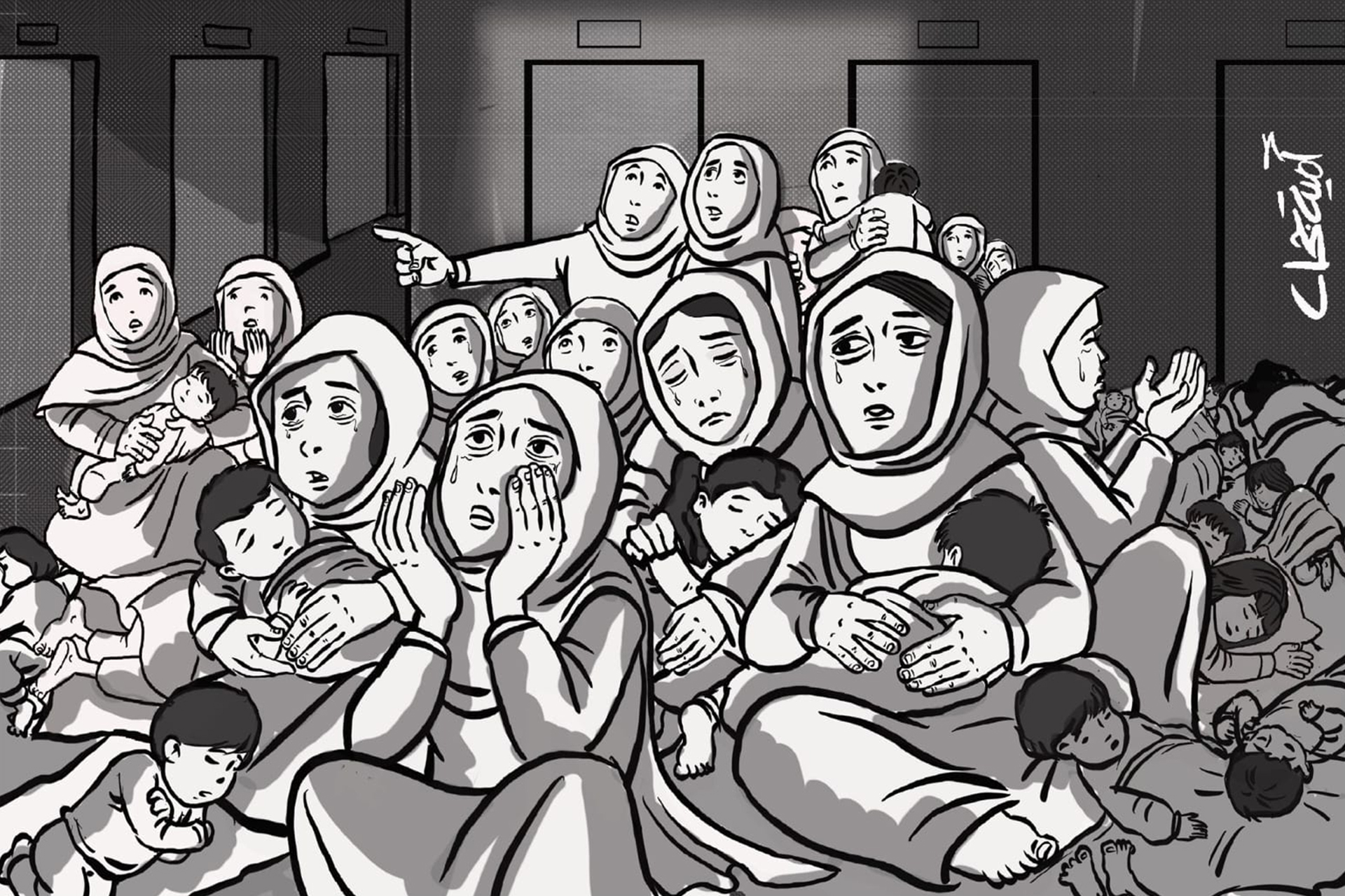 أمية جحا تكتب: يوميات فنانة تشكيلية من غزة نزحت قسرا إلى عنبر الولادة القيصرية (3) | ثقافة – البوكس نيوز