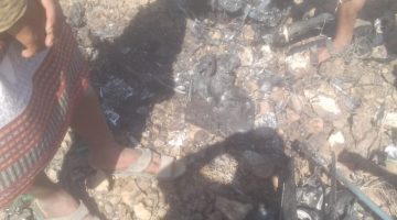 فيديو .. دفاعات القوات المسلحة الجنوبية تسقط طائرة مسيرة حوثية في جبهة حمالة كرش