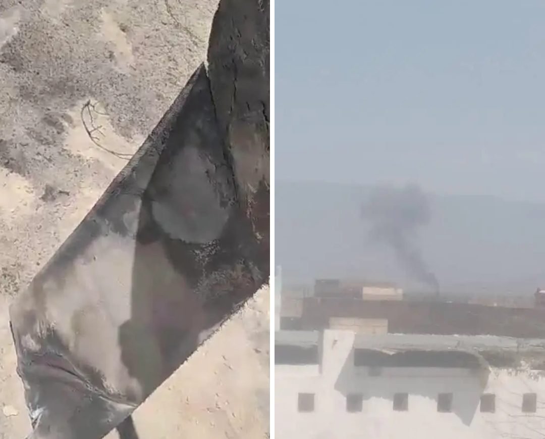 سقوط صاروخ باليستي حوثي في مديرية لودر بأبين 