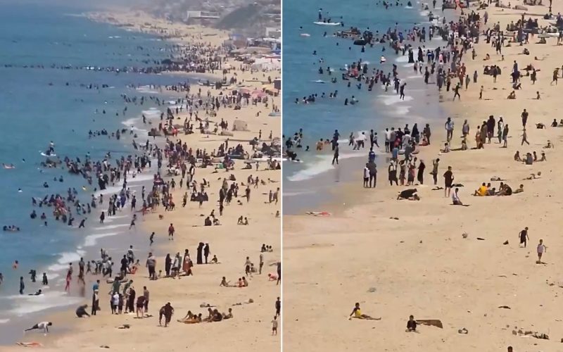 صور أهالي غزة على الشاطئ تغضب الإسرائيليين | أخبار – البوكس نيوز