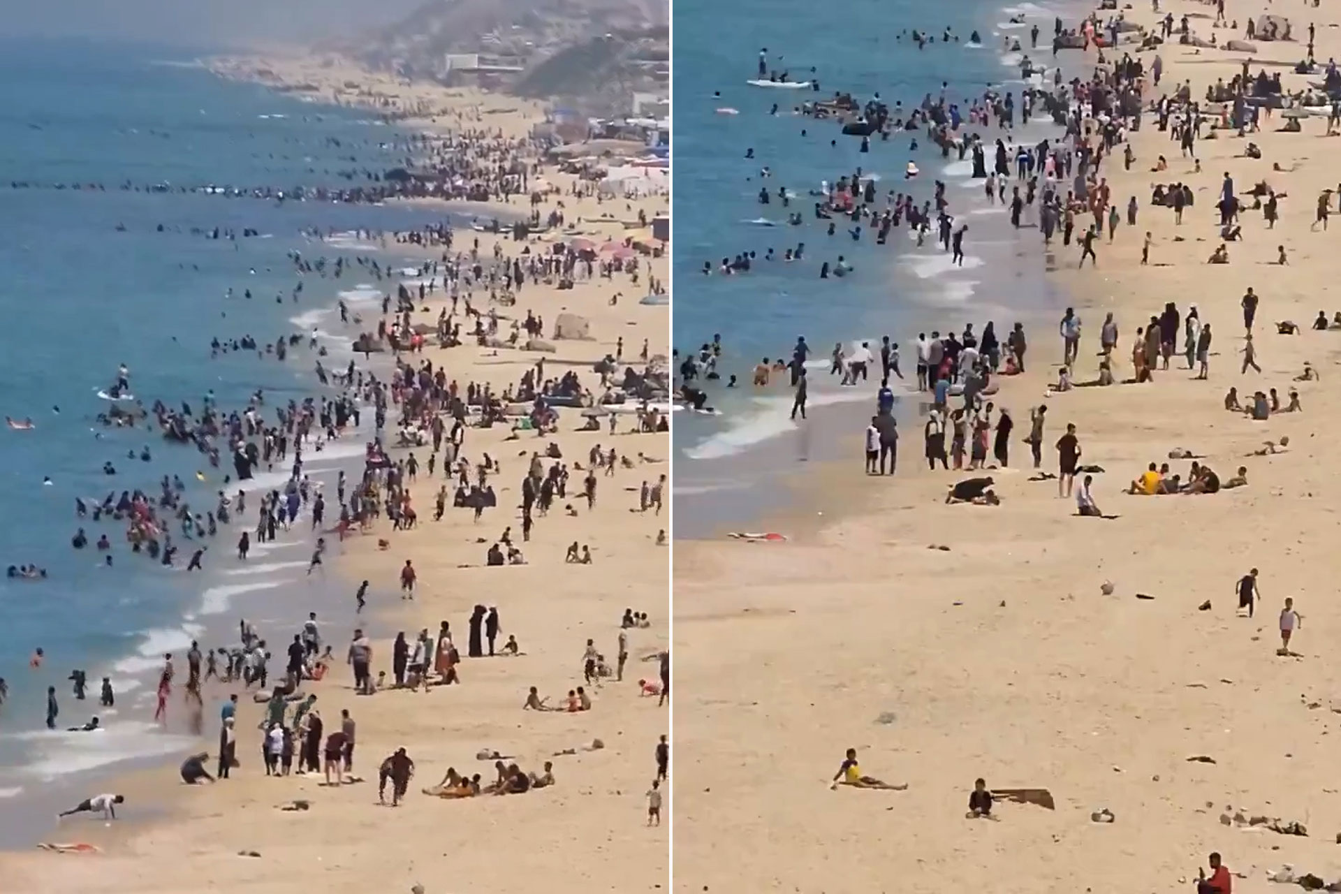 صور أهالي غزة على الشاطئ تغضب الإسرائيليين | أخبار – البوكس نيوز