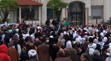 تظاهرة حاشدة بمحيط سفارة إسرائيل في عمّان للتنديد بالحرب على غزة | التقارير الإخبارية – البوكس نيوز