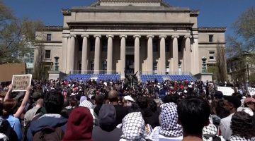 انتهاء مهلة لفض اعتصام بجامعة كولومبيا الأميركية تنديدا بالحرب على غزة | أخبار – البوكس نيوز