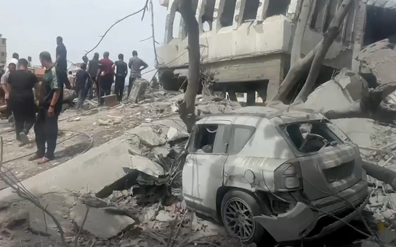 يضم نازحين.. الاحتلال يقصف مبنى تابعا للصليب الأحمر وسط غزة | أخبار – البوكس نيوز