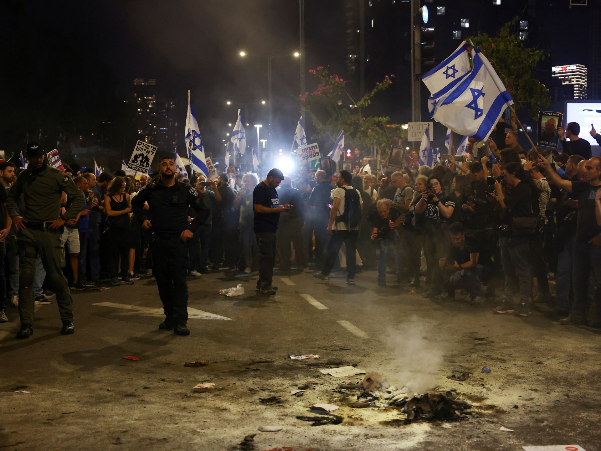 مواجهات ودهس خلال مظاهرات مناهضة لحكومة نتنياهو بتل أبيب | أخبار – البوكس نيوز