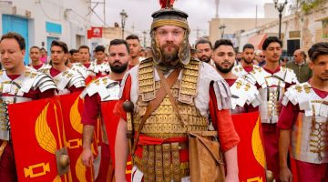 في مهرجان الجم.. جنود رومان يظهرون مجددا في شوارع تونسية | أسلوب حياة – البوكس نيوز