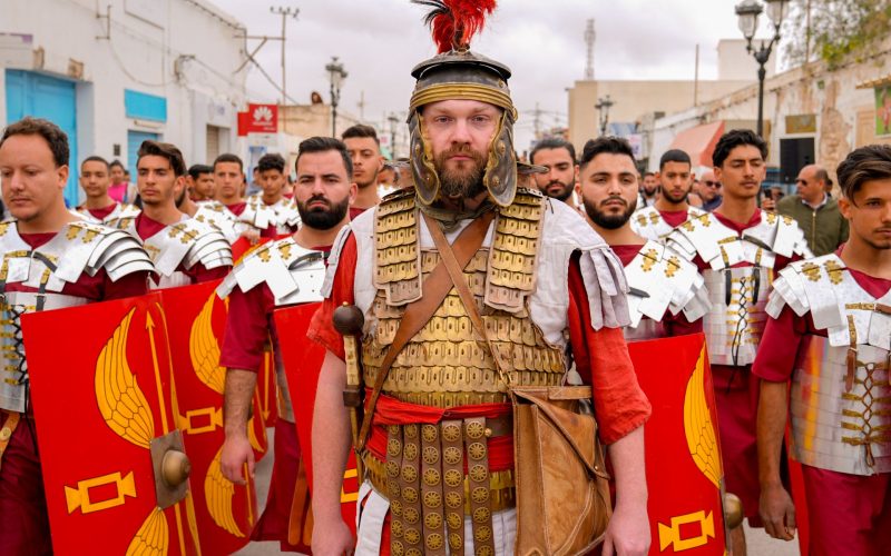 في مهرجان الجم.. جنود رومان يظهرون مجددا في شوارع تونسية | أسلوب حياة – البوكس نيوز