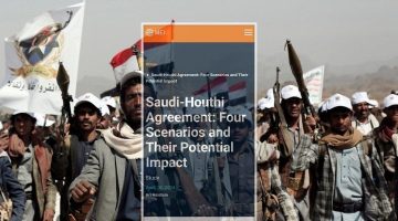 معهد الشرق الأوسط في واشنطن أربعة سيناريوات ستنتهي لها الأوضاع في اليمن أحدها إقامة دولة مستقلة في الجنوب.