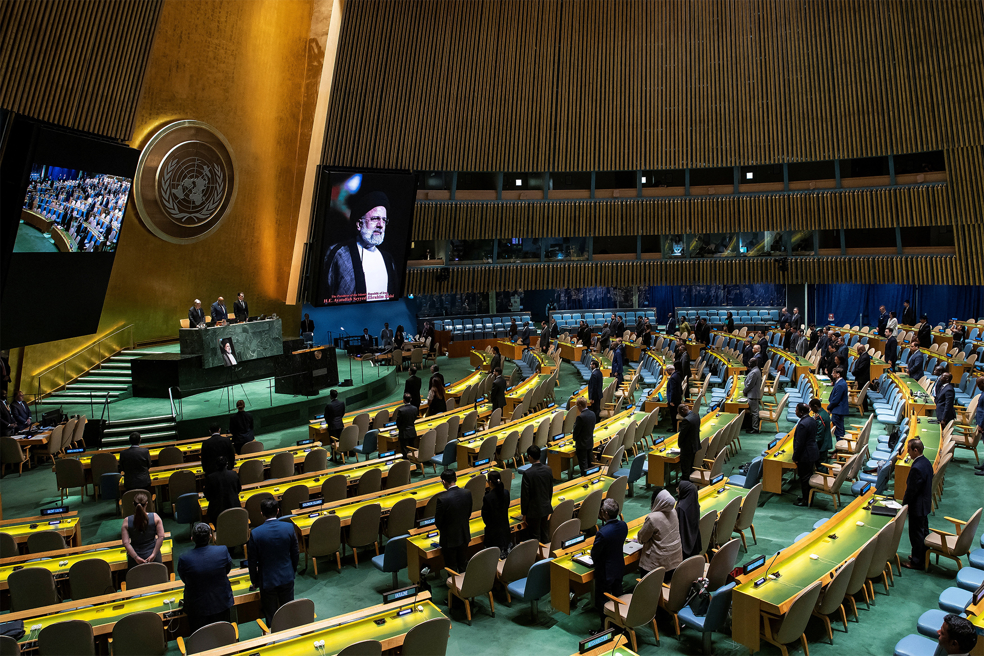 الأمم المتحدة تكرّم إبراهيم رئيسي فكيف ردت أميركا وفرنسا وإسرائيل؟ | أخبار – البوكس نيوز