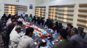 منسقية انتقالي جامعة حضرموت تعقد لقاءاً برؤساء وإعلاميي المنسقيات وتناقش خطة التغيير والتطوير
