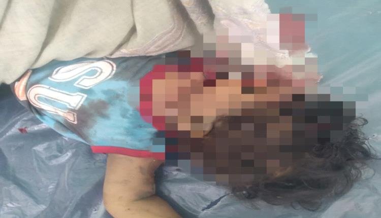 استشهاد طفلة في هجوم مسيرات حوثية في حيفان
