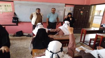 قيادة دائرة وإدارة التعليم بالمجلس الانتقالي تواصل زياراتها التفقدية لسير الاختبارات في عدد من المدارس في عدن