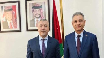 السفير فقيرة يلتقي مسؤولاً بالخارجية الأردنية